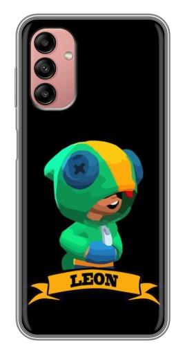 Силиконовый чехол с изображением "LEON" для Samsung Galaxy A04s