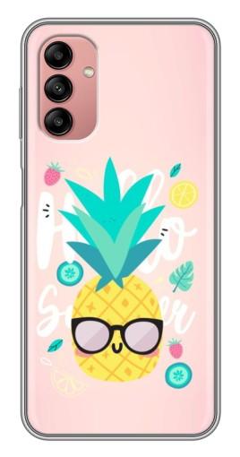 Чехол с печатью "Летний ананас" для Samsung Galaxy A04s