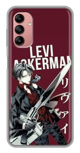Чехол с принтом "levi Ackerman" для Samsung Galaxy A04s