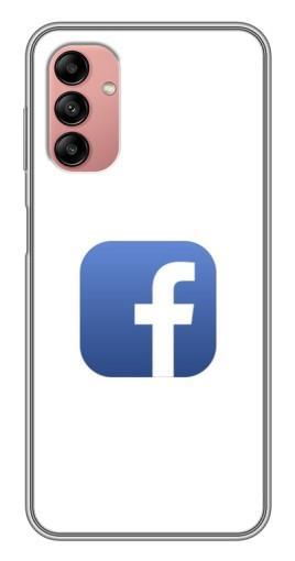 Чехол с картинкой "Лого Фейсбук" для Samsung Galaxy A04s