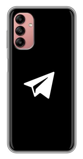 Чехол с печатью "Лого Телеграм" для Samsung Galaxy A04s