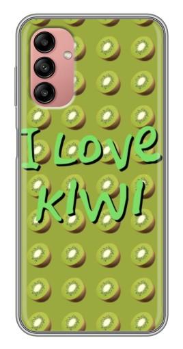 Силиконовый чехол с изображением "Love Kiwi" для Samsung Galaxy A04s