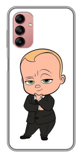 Силиконовый чехол с изображением "Маленький Босс" для Samsung Galaxy A04s