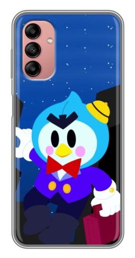Силиконовый чехол с изображением "Мистер Пи с чемоданчиком" для Samsung Galaxy A04s