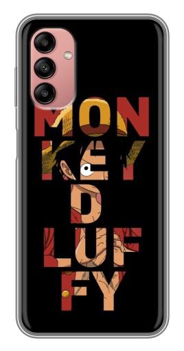 Силиконовый чехол с изображением "Monky d Luffy" для Samsung Galaxy A04s