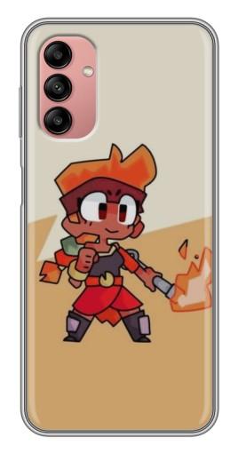 Чехол с печатью "Нарисованная Amber" для Samsung Galaxy A04s
