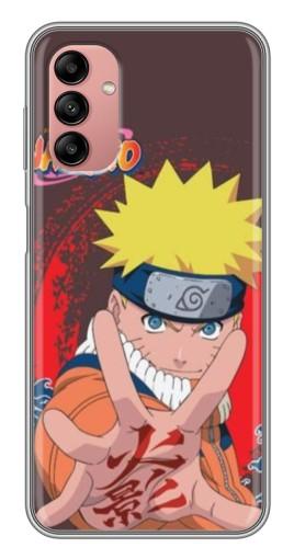 Чехол с картинкой "Naruto атакует" для Samsung Galaxy A04s