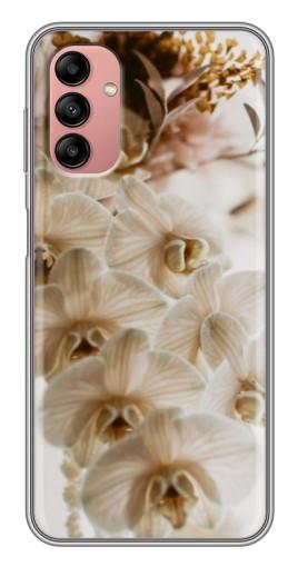 Силиконовый чехол с изображением "Нежная орхидея" для Samsung Galaxy A04s