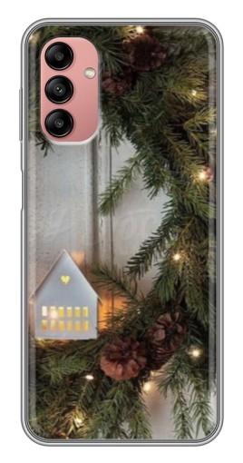 Чехол с принтом "Новогодний венок" для Samsung Galaxy A04s
