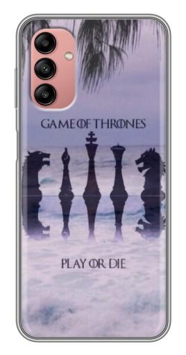 Чехол с принтом "Play or Die" для Samsung Galaxy A04s