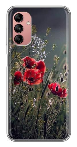 Чехол с печатью "Поле цветов" для Samsung Galaxy A04s