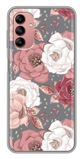 Силиконовый чехол с изображением "Рисунок розы" для Samsung Galaxy A04s