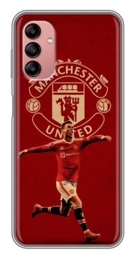 Чехол с картинкой "Ronaldo в МЮ" для Samsung Galaxy A04s