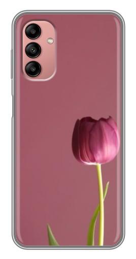 Чехол с картинкой "Розовый тюльпан" для Samsung Galaxy A04s