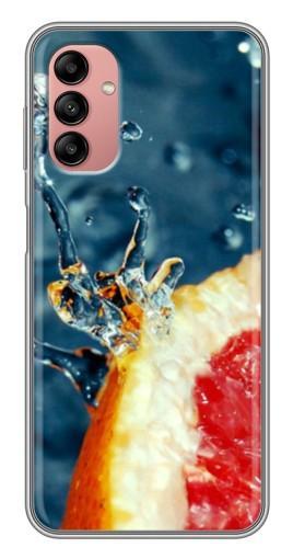 Силиконовый чехол с изображением "Сочный грейпфрут" для Samsung Galaxy A04s