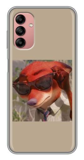 Силиконовый чехол с изображением "Стильный Ник" для Samsung Galaxy A04s