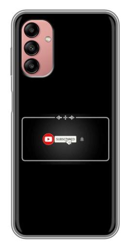 Чехол с картинкой "subscribed" для Samsung Galaxy A04s