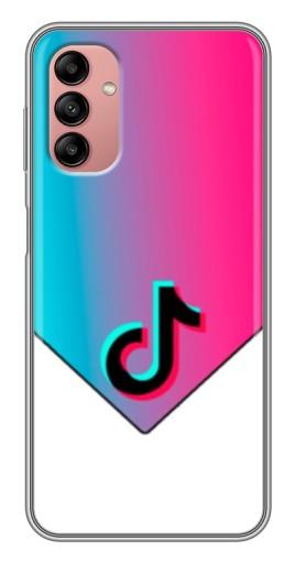 Силиконовый чехол с изображением "Tiktok Logo" для Samsung Galaxy A04s