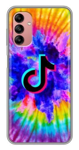 Силиконовый чехол с изображением "TikTok в красках" для Samsung Galaxy A04s