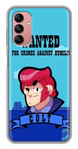 Силиконовый чехол с изображением "WANTED COLT" для Samsung Galaxy A04s
