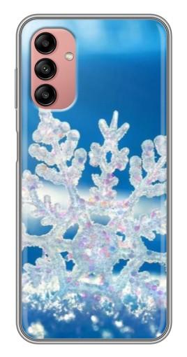 Силиконовый чехол с изображением "Яркая снежинка" для Samsung Galaxy A04s