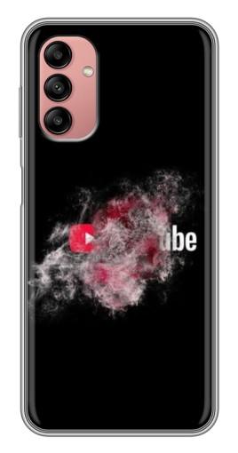 Силиконовый чехол с изображением "Яркий Ютуб" для Samsung Galaxy A04s
