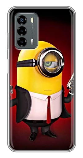Чехол с принтом "Агент Миньон" для Blade V40 Vita