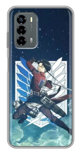 Чехол с принтом "Аккерман Леви" для Blade V40 Vita