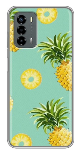 Чехол с печатью "Ананасик" для Blade V40 Vita