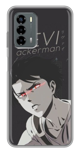 Чехол с картинкой "АОТ Леви" для Blade V40 Vita
