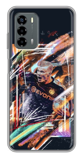 Чехол с печатью "АРТ Haaland" для Blade V40 Vita