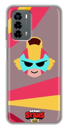 Силиконовый чехол с изображением "АРТ MAX" для Blade V40 Vita