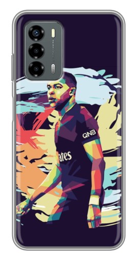Чехол с печатью "ART Mbappe" для Blade V40 Vita