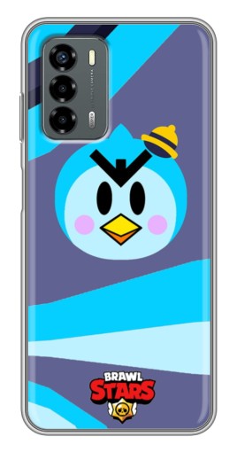 Чехол с принтом "Арт Мистер Пи" для Blade V40 Vita
