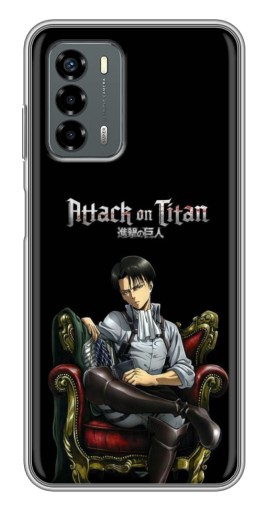 Силиконовый чехол с изображением "Атака на Титанов" для Blade V40 Vita