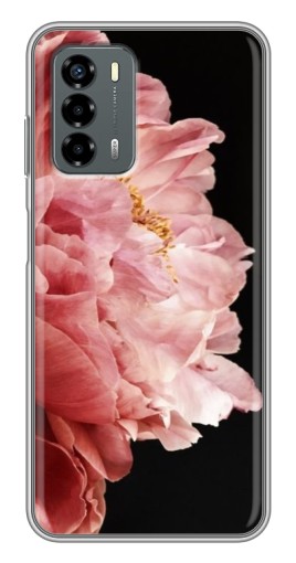 Чехол с печатью "Большой пион " для Blade V40 Vita