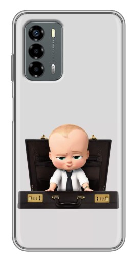Чехол с картинкой "Босс с чемоданом" для Blade V40 Vita