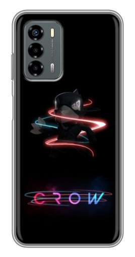 Силиконовый чехол с изображением "Brawl Crow" для Blade V40 Vita
