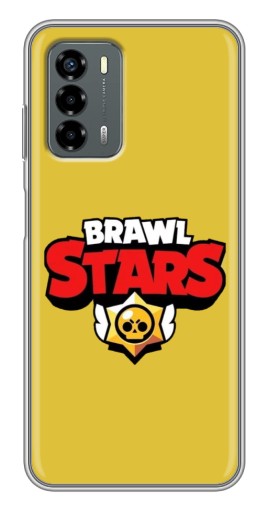 Чехол с картинкой "Brawl Logo" для Blade V40 Vita