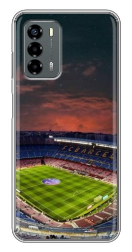 Чехол с картинкой "Камп Ноу" для Blade V40 Vita