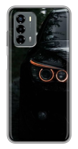 Чехол с принтом "Черный БМВ" для Blade V40 Vita