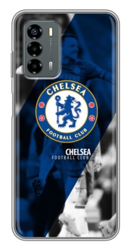Силиконовый чехол с изображением "Club Chelsea" для Blade V40 Vita