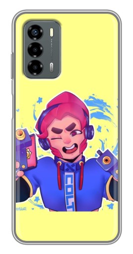 Чехол с печатью "Colt Anime" для Blade V40 Vita