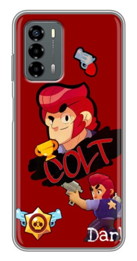 Чехол с картинкой "Dark Colt" для Blade V40 Vita