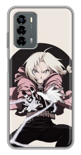 Чехол с печатью "Эд Алхимик" для Blade V40 Vita