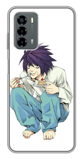Чехол с принтом "Эл кушает" для Blade V40 Vita