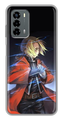 Силиконовый чехол с изображением "Элрик Эдвард" для Blade V40 Vita