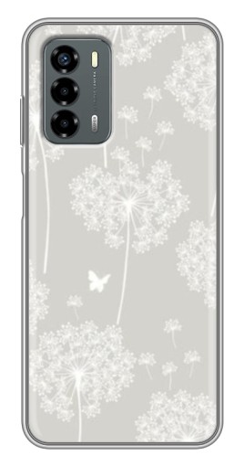 Чехол с картинкой "Фон одуванчиков " для Blade V40 Vita
