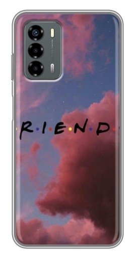 Чехол с картинкой "Friends" для Blade V40 Vita