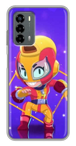 Чехол с картинкой "Герой MAX" для Blade V40 Vita
